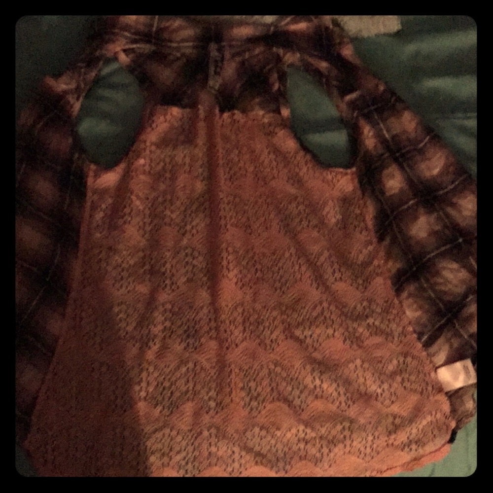 A pink shirt from BEAUTEES